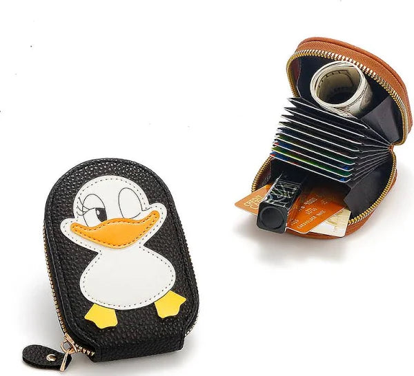Kawaii Duck Wallet Card Holder