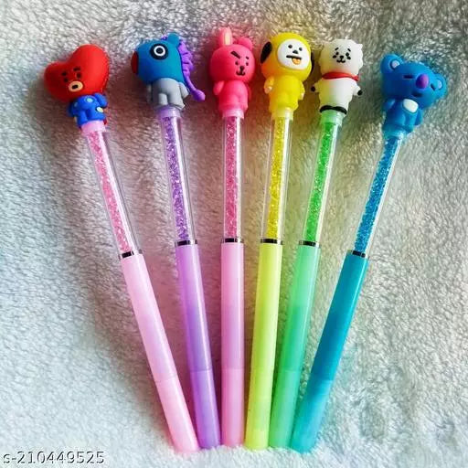 Bts Bt21 Diamond Gel Pens