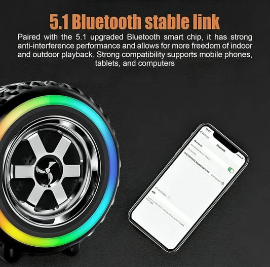 Tyre Portable bluetooth Speaker
