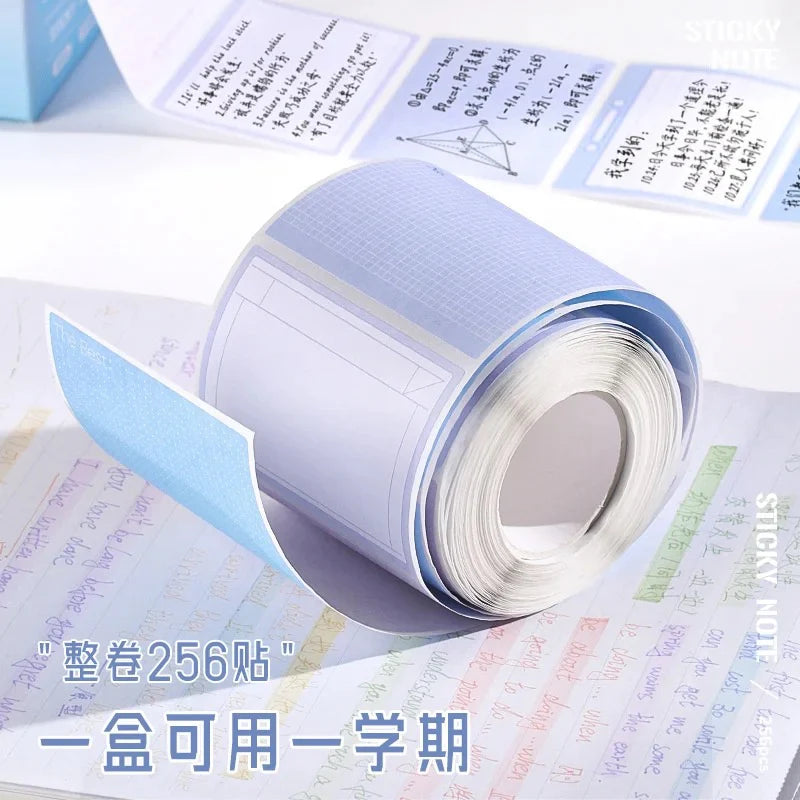 Gradient Sticky Roll Box - 256 Pcs