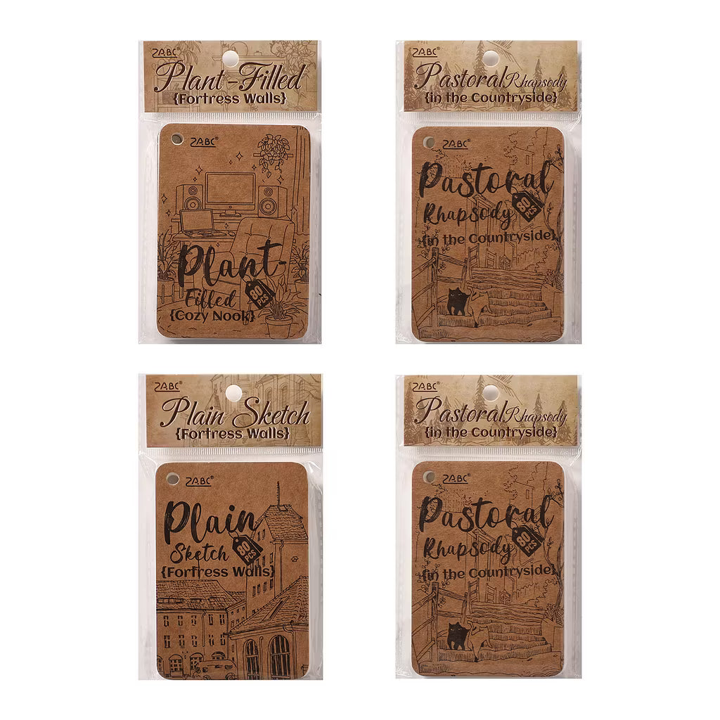 Mini Journaling Sketch Book - 80 Pcs