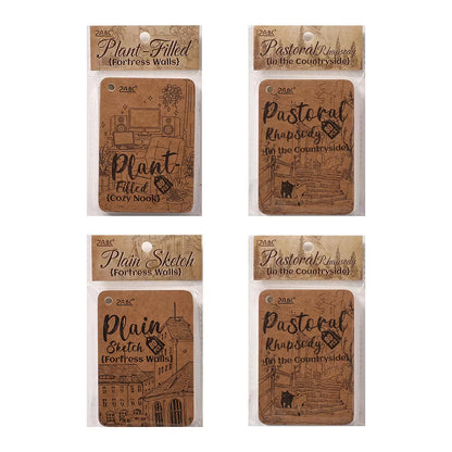 Mini Journaling Sketch Book - 80 Pcs