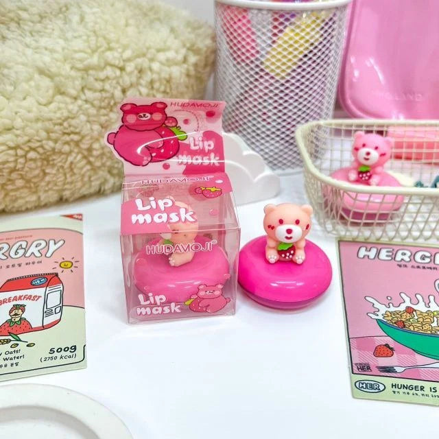 Kawaii Teddy Bear Lip Mask