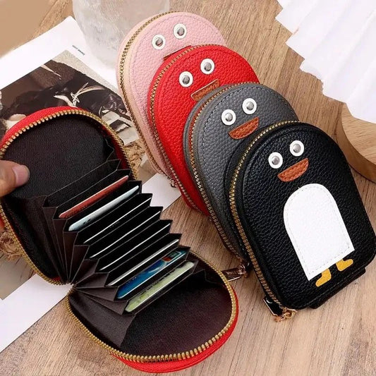 Kawaii Penguin Card Holder