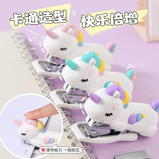 unicorn kawaii stapler