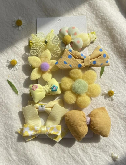 Pintresty kids korean hair hair clip set