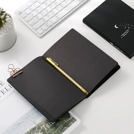 Black Paper craft Notebook / diary