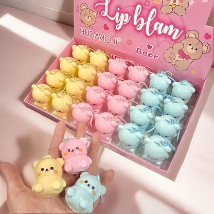 Cute Teddy Bear Kawaii Lip Balm