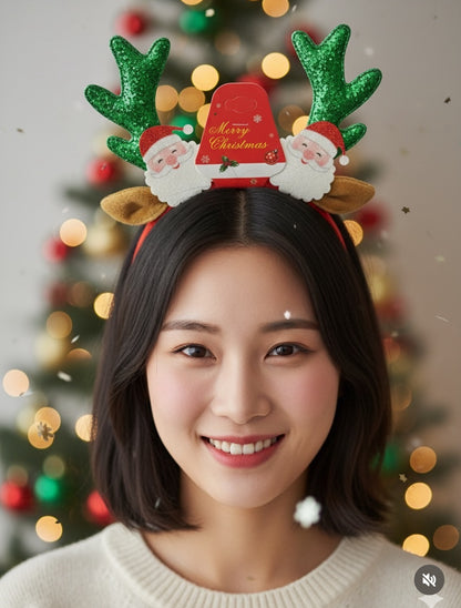 Christmas Santa Hair Band