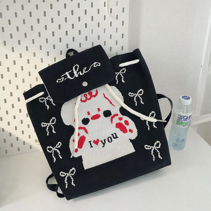 Korean Drawstring sling bag