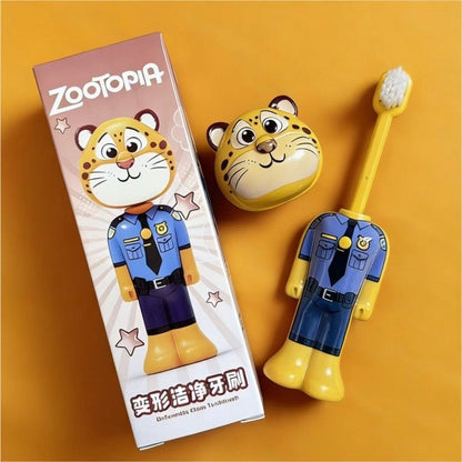 zootopia /Mario cartoon Tooth Brush