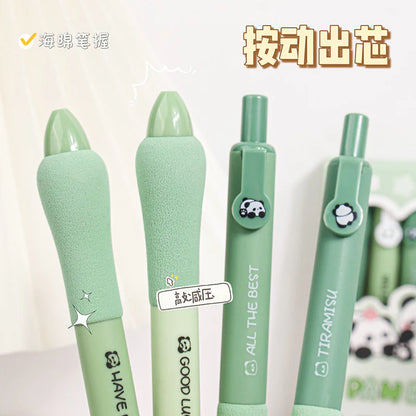 Goodluck Panda Theme 4 Pen Set - Black Ink