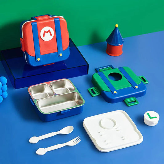 Mario Stainless Steel Lunch Box