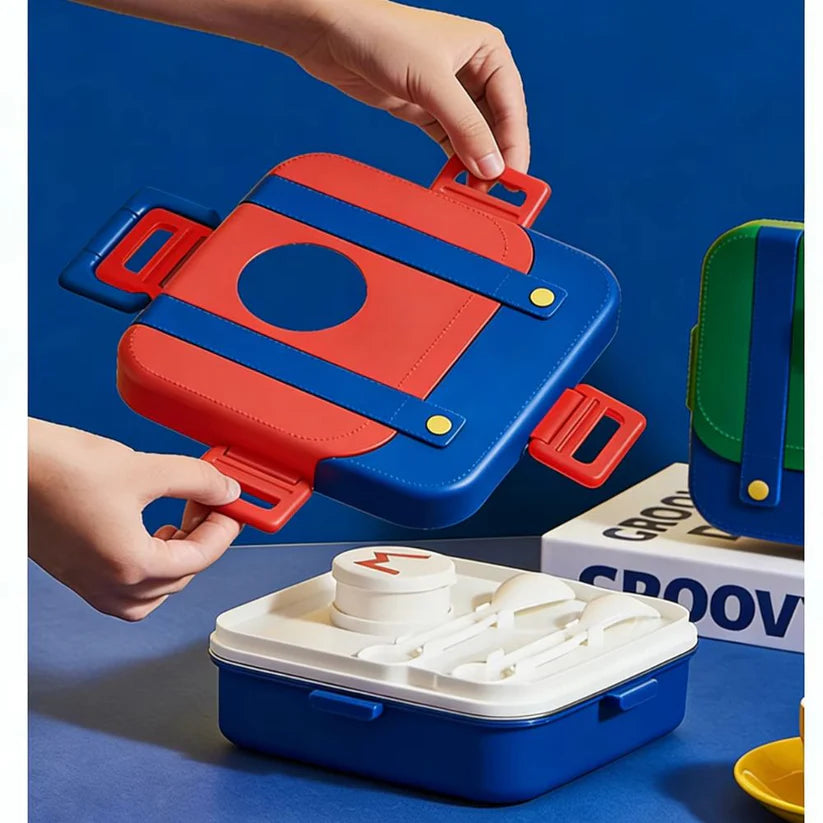 Mario Stainless Steel Lunch Box