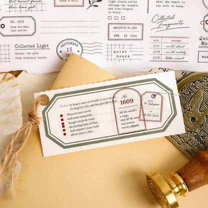 Message Journaling Tape Roll