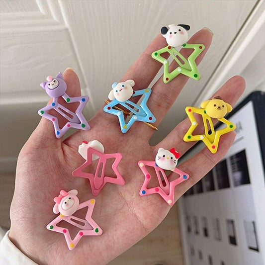 Sanrio star hair clip