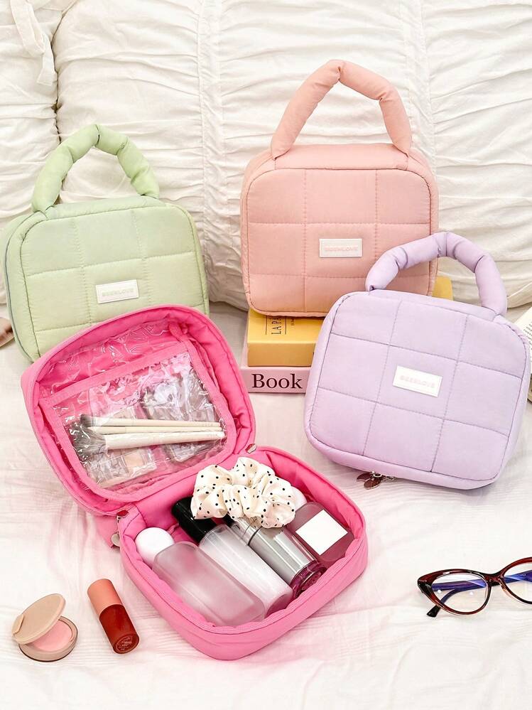 Pastel puffer korean organiser