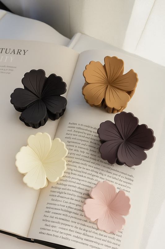 Rebbeca Orchid Hair Claw Clip