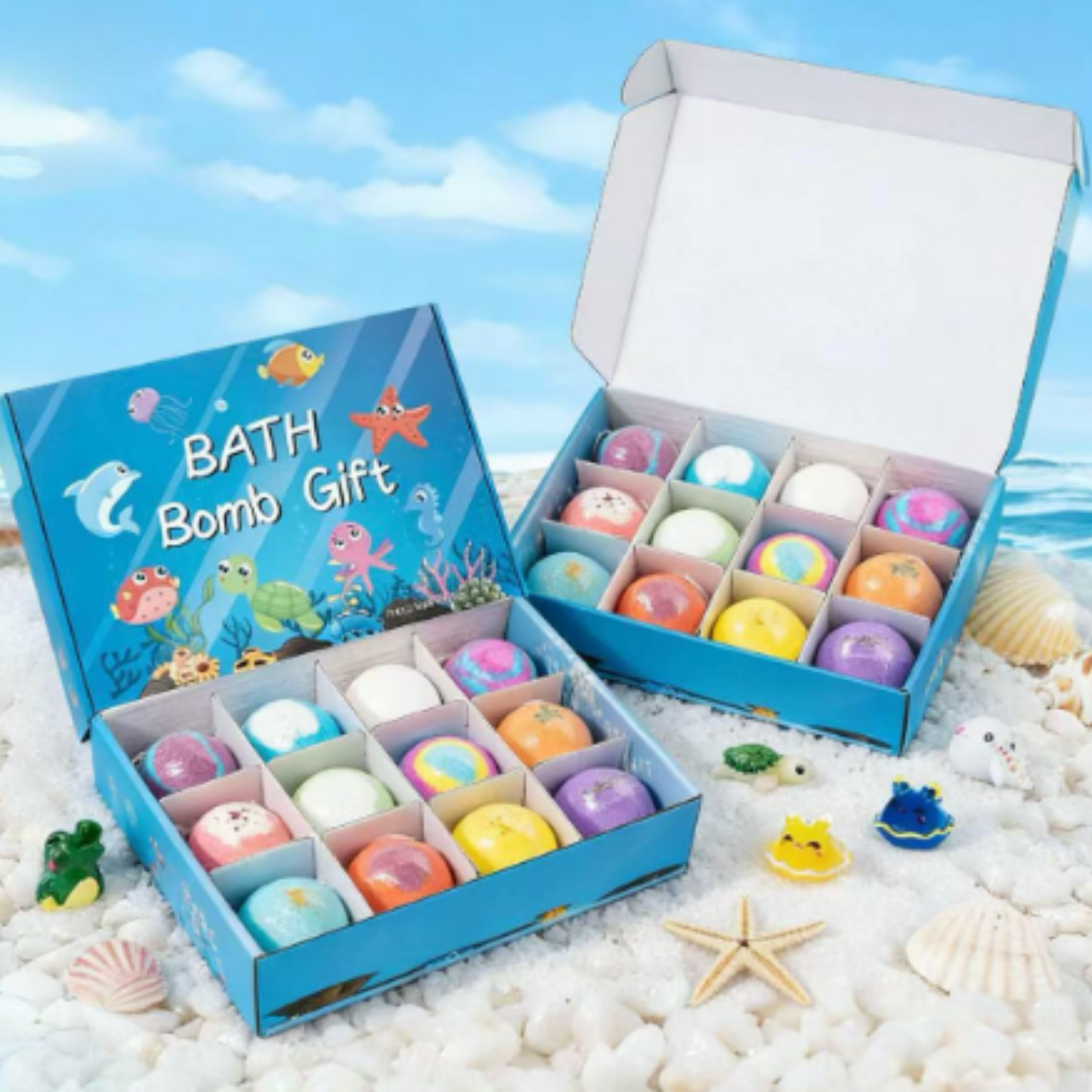 Bath Bomb with surprise toy inside