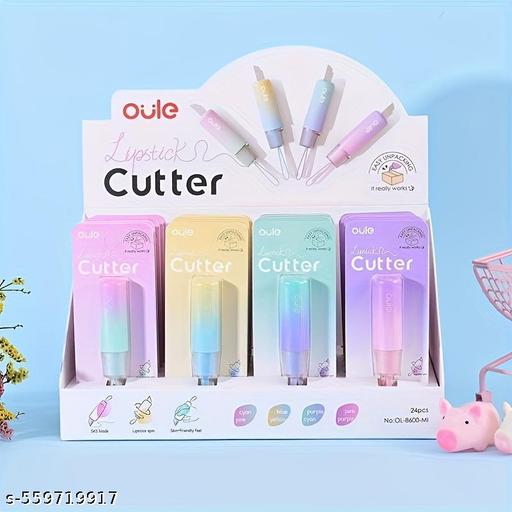 Gradient mini lipstick cutter