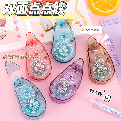 Transparent Mini Pastel Kawaii Glue Tape