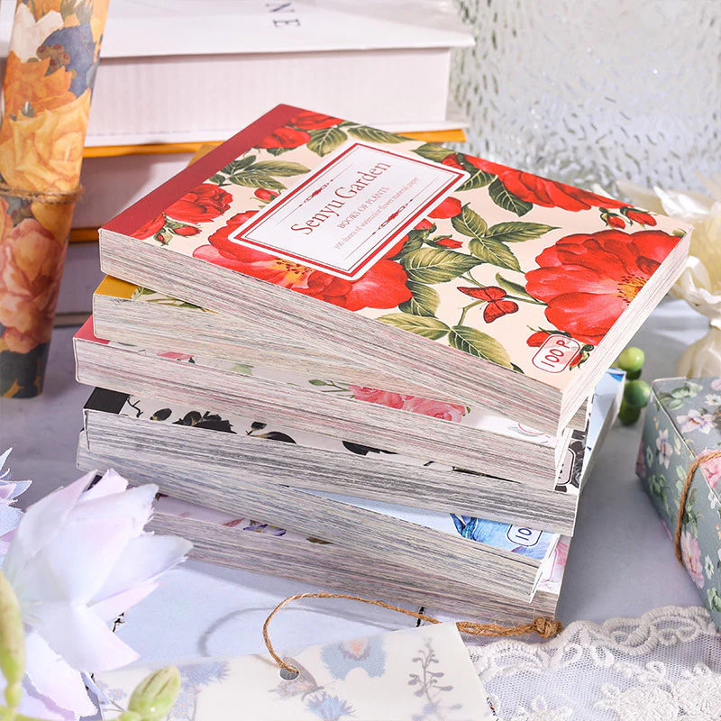 Book of Plants journaling deco book  - 100 Sheets
