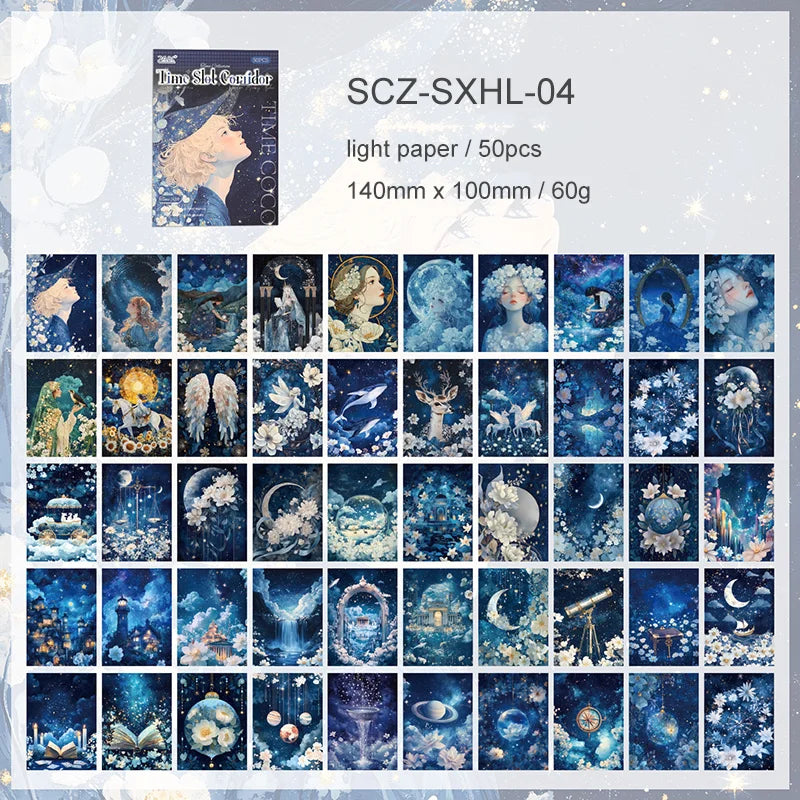 Time Slot Journaling Craft Sheet - 50 pcs