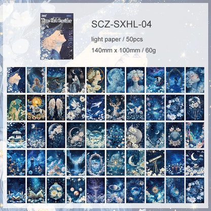 Time Slot Journaling Craft Sheet - 50 pcs