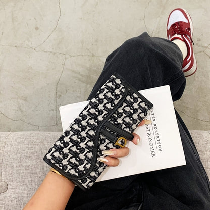 Korean sleek D wallets