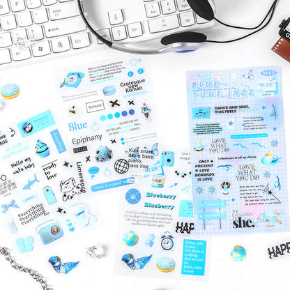 Message & Items Sticker Sheet - 4 Pcs