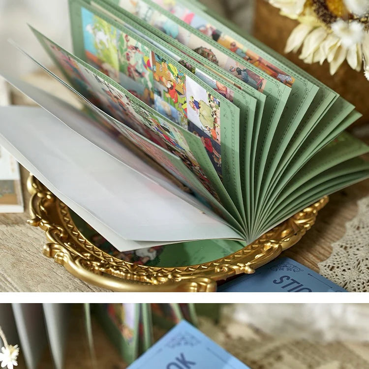 Ancient Retro Sticker Book