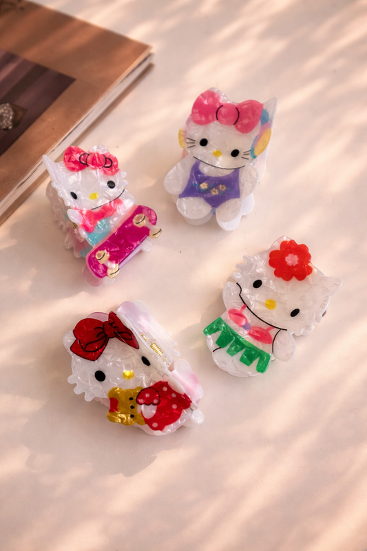 JUMBO Hello Kitty Hair Claw Clip (Big size)