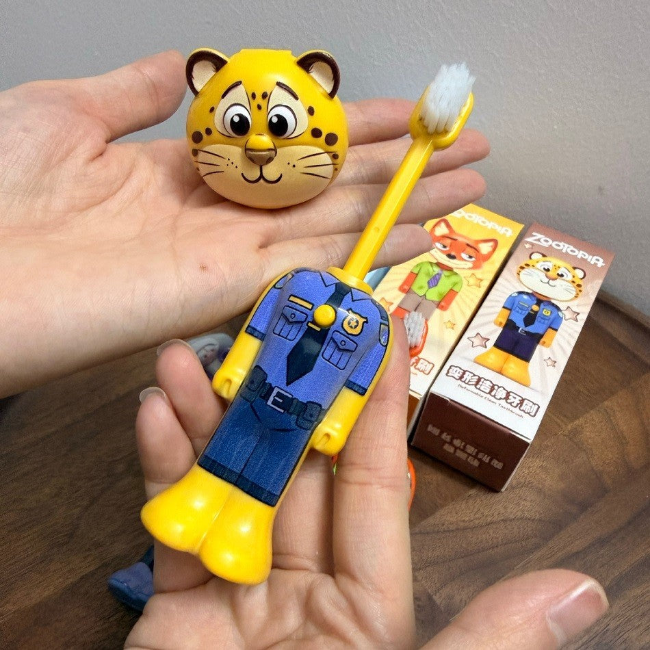 zootopia /Mario cartoon Tooth Brush