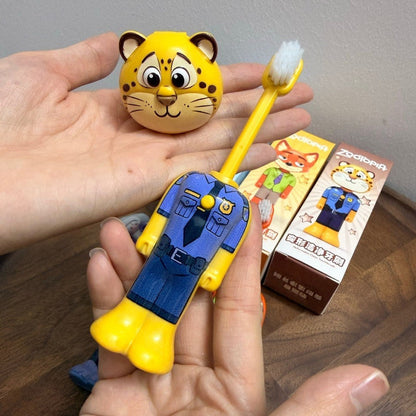 zootopia /Mario cartoon Tooth Brush