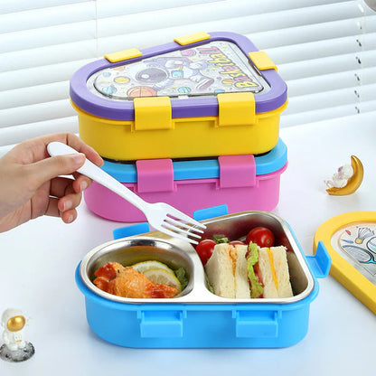 Cartoon Triangle Lunch Box