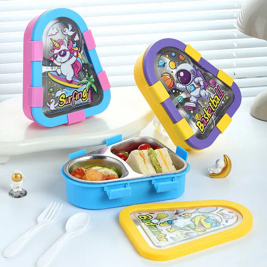 Cartoon Triangle Lunch Box