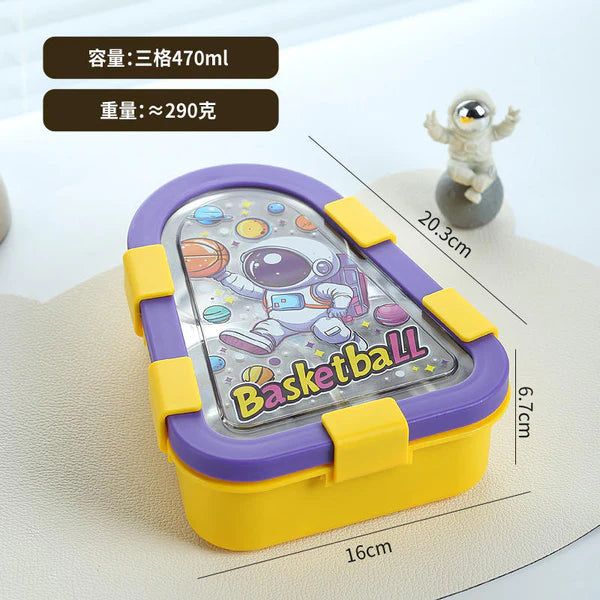 Cartoon Triangle Lunch Box