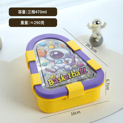 Cartoon Triangle Lunch Box