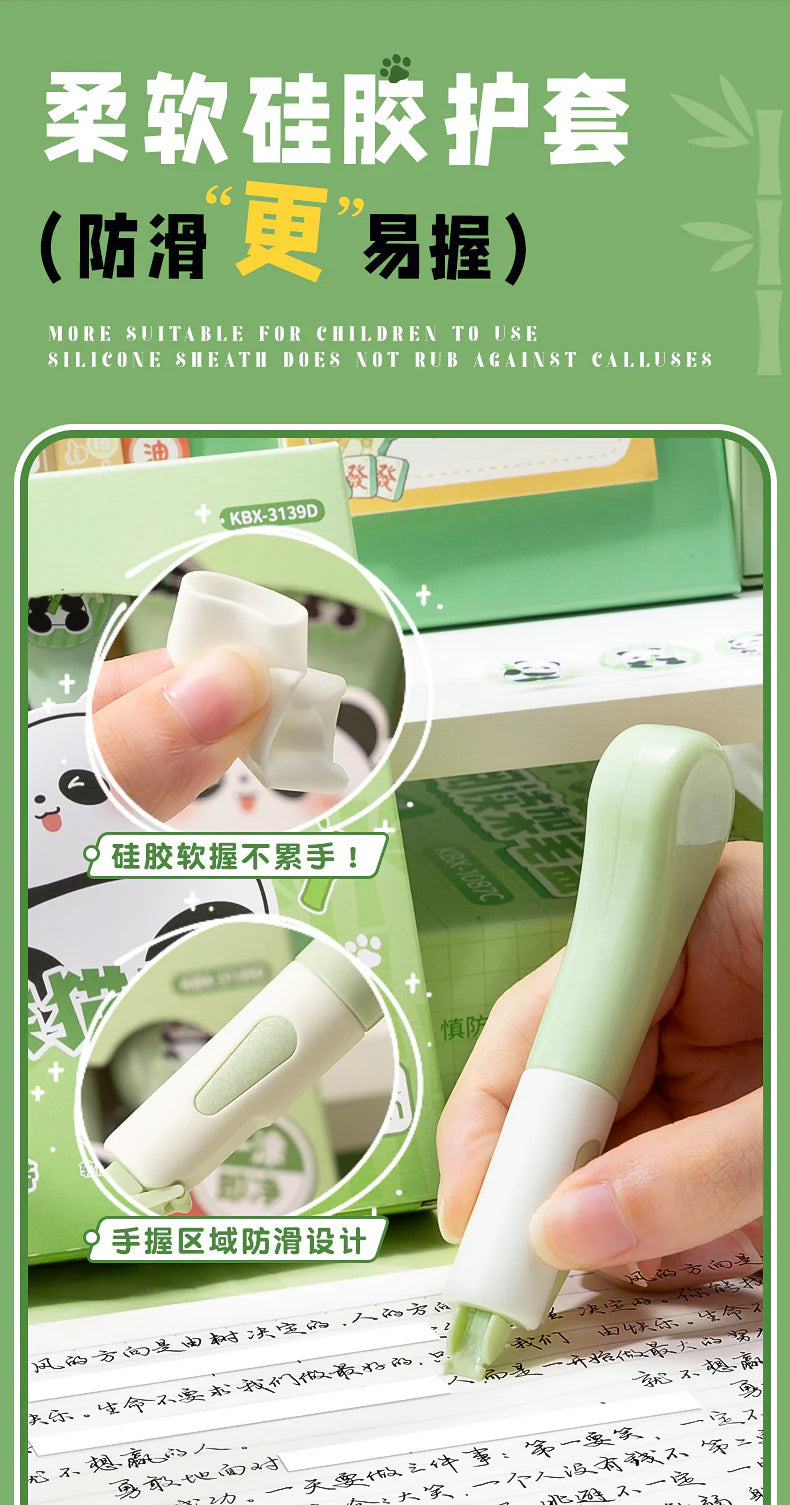 Panda Theme Correction Tape - 4 Pcs