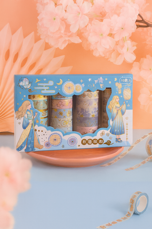 Kawaii Washi Tape Box - 20 Pcs