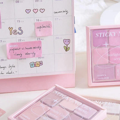 Mini pastel sticky notes - pastels