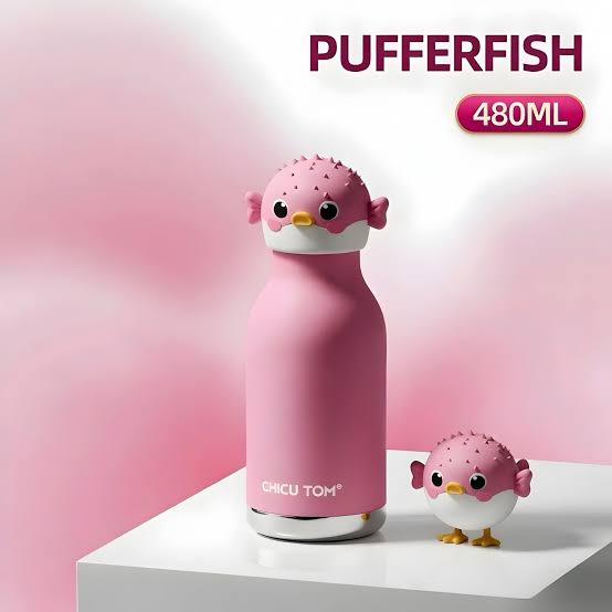 Animal Sipper Bottle Stainless Steel