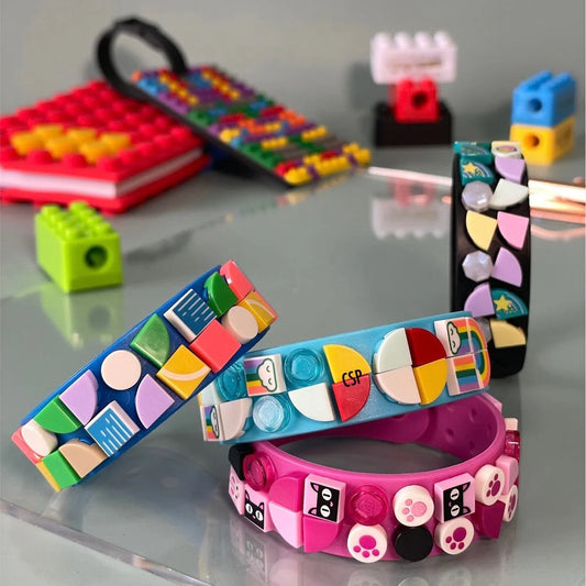Diy Dots Lego Silicon Wrist Band