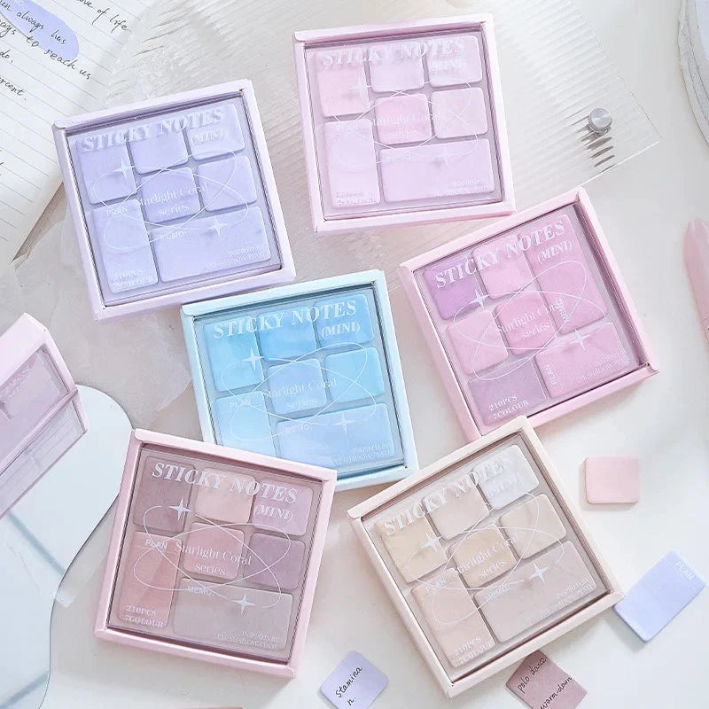 Mini pastel sticky notes - pastels