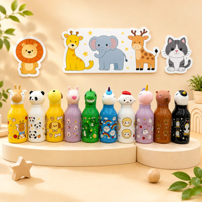 3d animal sipper BPA free bottle - 500 ml