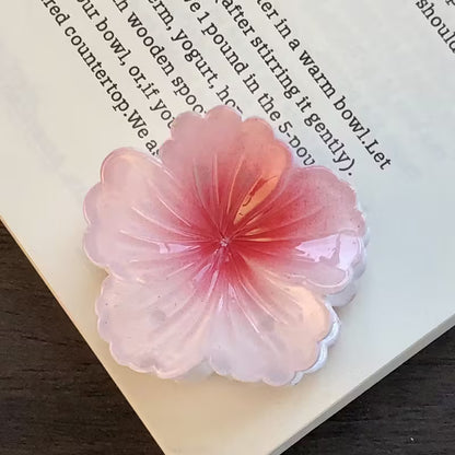 Glass Orchid hair Claw Clip