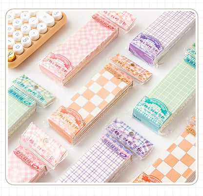 Plaid Checks Sticky Notes