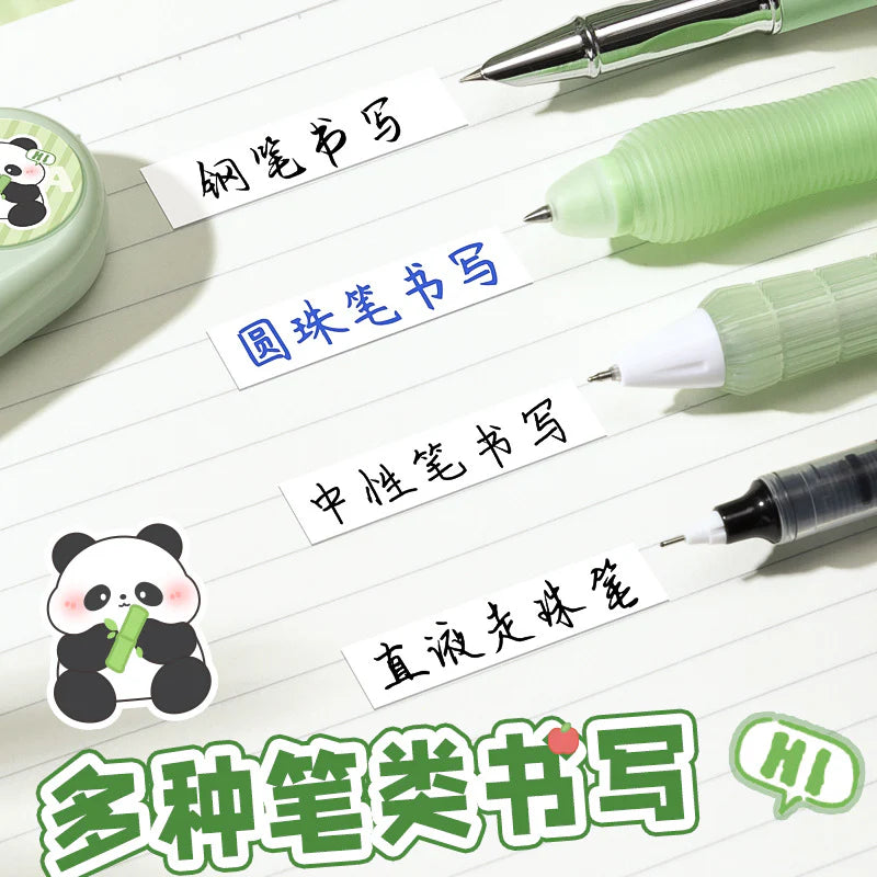 Panda Theme Correction Tape - 4 Pcs
