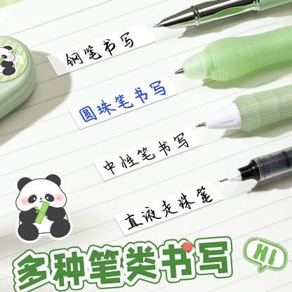 Panda Theme Correction Tape - 4 Pcs