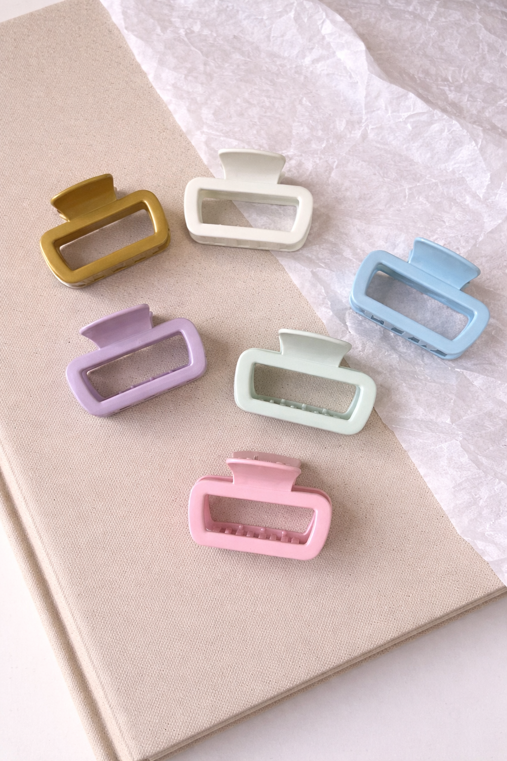 Square hair Claw Clip 2.0 Medium